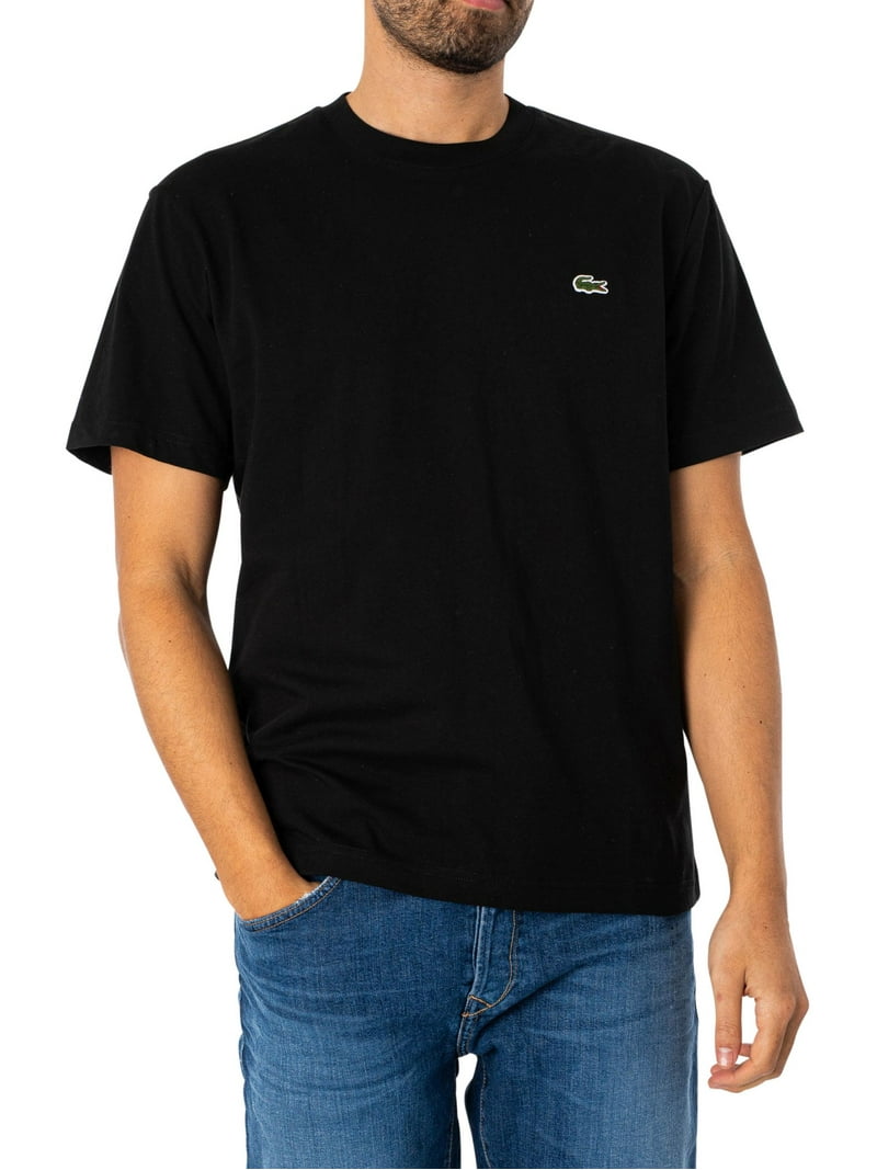 Lacoste Classic Logo T-Shirt, Black - Walmart.com