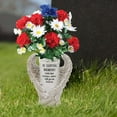 thumbnail image 6 of Hometravel Cemetery Decorative Angel Wing Vase, Memorial Garden Statue for Arrangements, Thoughtful Gift for Remembrance, Outdoor, Grave, Tribute Display, 6 of 6