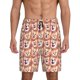 thumbnail image 1 of Fotbe Corgi Head with Floal Pantalones Cortos de Pijama para Hombre, Ropa de Dormir, Pantalones de Pijama Cortos para Hombre-XX-Large, 1 of 6