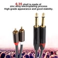 thumbnail image 3 of To 6.35mm Adapter Cable,  Contact Performance Audio Cable  For Power  For Headphone  For Mixer Camera, 3 of 8