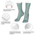 thumbnail image 3 of Fuzoiu Sea Lighthouse Print Crew Socks,Casual Athletic Gym LightWeight Thin Socks,Casual Crew Socks for Men Woman,Calf Length Crew Socks, 3 of 7