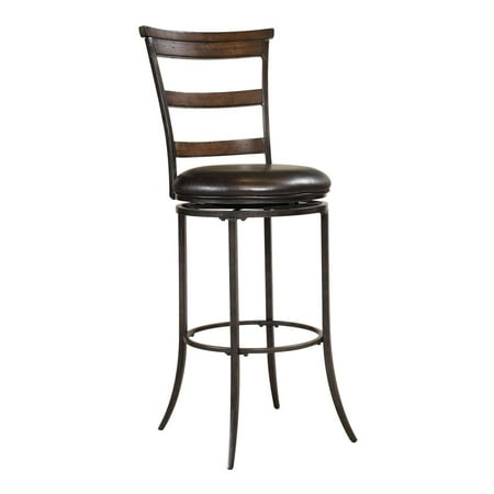 Cameron Swivel Ladder Back Counter Stool
