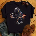 thumbnail image 4 of Camiseta de algodón para niños de Disney Mickey Minnie Mouse, nueva camiseta de moda Harajuku para niña, camiseta de verano de manga corta para bebé, ropa para niño, 4 of 5