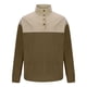 thumbnail image 3 of Blusa y camisa de manga larga con cuello alto para hombre, estilo casual, con retazos, de algodón., 3 of 5