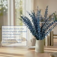 thumbnail image 5 of GoXteam 20pcs Dried Eucalyptus Stems, 17'' Natural Real Blue Eucalyptus Leaves Branches Hanging Shower, Preserved Dried Plants for SPA Home Fragrance Bathroom Table Vase Decor, 5 of 7