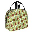 thumbnail image 2 of Sikiie Avocado Lunch Bag for Women & Men Adult Insulated Lunch Box, Food Lunch Containers Lunch Tote Bags for Work, Travel, Outdoor, 2 of 8