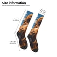 thumbnail image 2 of Naloa Blue Sky White Cloud Eagle Thigh High Socks Extra Long Stretchy Sock Women Over Knee High Opaque Stocking Daily Wear, 2 of 6