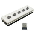 thumbnail image 3 of funtasica Mini Clavier de Jeu Sans Fil à 5 Touches Programmable Clavier Universel Double Mode avec Récepteur USB, 3 of 9