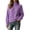 Purple, variant on XUNKUSGA Womens Turtleneck Sweater Classic Solid Color Chunky Knit Pullover Sweaters Loose Casual Long Sleeve Fall Winter Tops Soft Warm Cozy Sweaters for Women Daily Wear,Size S
