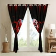 thumbnail image 3 of Gamer 30%-50% Blackout Curtains,Gaming Curtains Cool Video Game Black Bedroom Curtains Red Geometric Honeycomb Window Curtains for All Season Gamepad Home Curtains,84"Wx84"L, 3 of 5