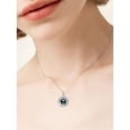 thumbnail image 3 of TANGPOET Tahitian Black Pearl Necklace for Women Sterling Silver Black Pearl Pendant Necklace everyday Anniversary Birthday Gift For Women Wife Her Mom Mother Grandma, 3 of 5