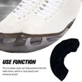 thumbnail image 4 of Wweixi Lot de 2 Housses de Patins à Glace Élastiques Protège-Chaussures à Roulettes Réutilisables Portables Intérieur Extérieur Patinage Artistique Garde Femmes Noir, 4 of 6