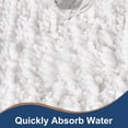 thumbnail image 5 of Soft Plush Microfiber Bathroom Rugs, Absorbent Bath Rugs Non Skid Machine Wash Dry Bath Mats for Tub,Shower and Bath Room Floor Mats (17x24inches, White), 5 of 6
