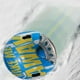 thumbnail image 3 of Tubo de nieve inflable de PVC con asas para trineo al aire libre, fondo grueso, alta compresión OVNI de 90 cm, 3 of 9