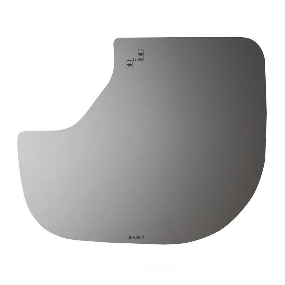 Burco Side View Mirror Replacement Glass - Clear Glass - 4668B