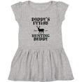 thumbnail image 3 of Inktastic Daddy Future Hunting Buddy Girls Toddler Dress, 3 of 5