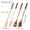 D, variant on Long Handled Wooden Mixing Spoon, Small Stirring Spoon for Coffee and Tea