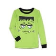 thumbnail image 2 of Way to Celebrate Boys Halloween Long Sleeve Top and Pants Tight Fit Pajama Set, 2-Piece, Sizes 4-10, 2 of 3