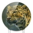 thumbnail image 3 of Acrylic Leopard Big Cat Cake Topper Party Decoration for Wedding Anniversary Birthday Graduation, 3 of 7