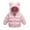 Pink, variant on Kids Jacket,Winter Down Coat for Kids Baby Boys Girls Light Jacket with Bear Hood Outerwear for Chilly Days & Style,Girls Jacket,Pink,12-18 Months