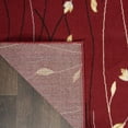 thumbnail image 4 of Nourison Grafix Transitional Botanical Red 5'3" x 7'3" Area Rug, (5' x 7'), 4 of 9