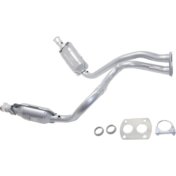 Garage-Pro Catalytic Converter Compatible with Ford F-250 Super Duty 2005-2007, F-350 Super Duty 2005-2007 Front, Driver or Passenger Side Y-Pipe Assembly