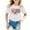 White, variant on Hienoo Infant Girls Mother's Day T-Shirt Letter Print Short Sleeve T Shirt, Sizes 1-9