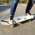 thumbnail image 4 of Tennis Skateboard Grip Tape Stickers (Pack of Two) - Emery Surface, PVC Backing, 8.8x32.6in/22.4x83 cm, 4 of 5