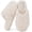 Dove White, variant on Women's Scuff Slippers Curly Furry Faux Wool Slip-on Memory Foam House Shoes for Indoor Dove White ,7-8 US