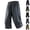 Dark Gray, variant on HAJWOH Men's Athletic Shorts with Zipper Pockets Lightweight Casual Capri Pants for Running Workouts & Outdoor Activities