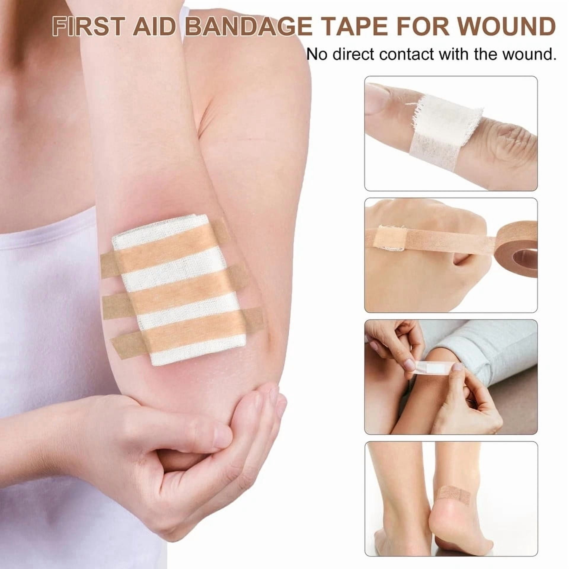 8 Rolls Nose Tape for Rhinoplasty Shaping, Micropore Tape, Paper Tape Medical...