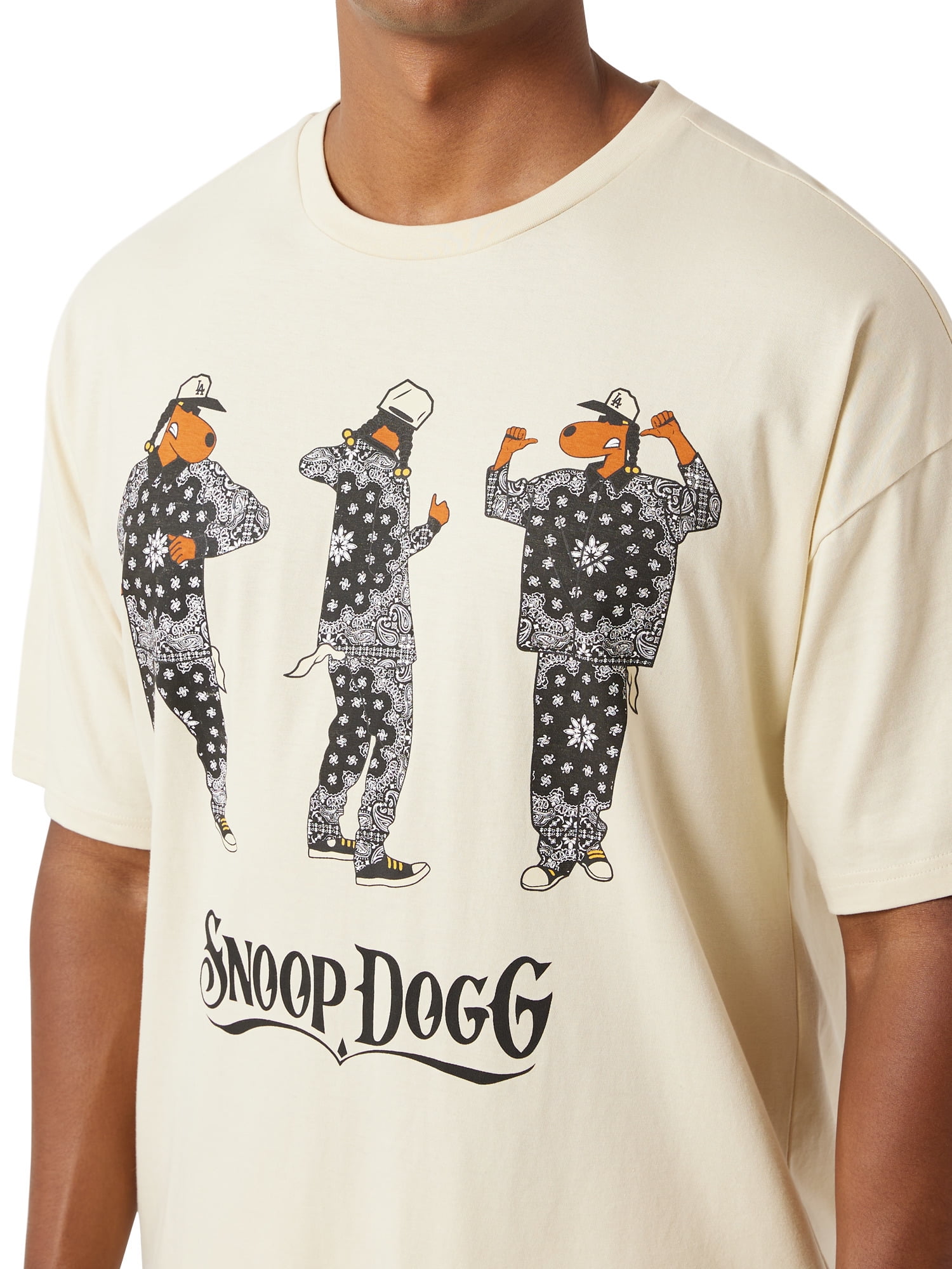 Dogg Supply by Snoop Dogg Men's & Big Men's Logo Drip Graphic T-Shirt, Sizes S-3xl, Size: 2XL, Black