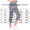 thumbnail image 4 of Casual Capri Pants for Women 2026 Summer Dressy Work Drawstring Elastic Waist Yoga Pants with Pockets Workout Leggings, #03 White, XXL, 4 of 4