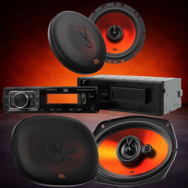 Kit jbl autoestéreo celebrity 150 1 din + bocinas stage1 6.5 / 6x9 pulgadas