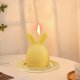thumbnail image 4 of CaiYueKe Easter Soy Wax Aromatherapy Candle, Floral Scented Candles for Home Decor, Relaxing Gifts for Women, Romantic Bunny Candle Holder, Long Lasting Scented Candle for Bedroom Bathroom Yoga, 4 of 7
