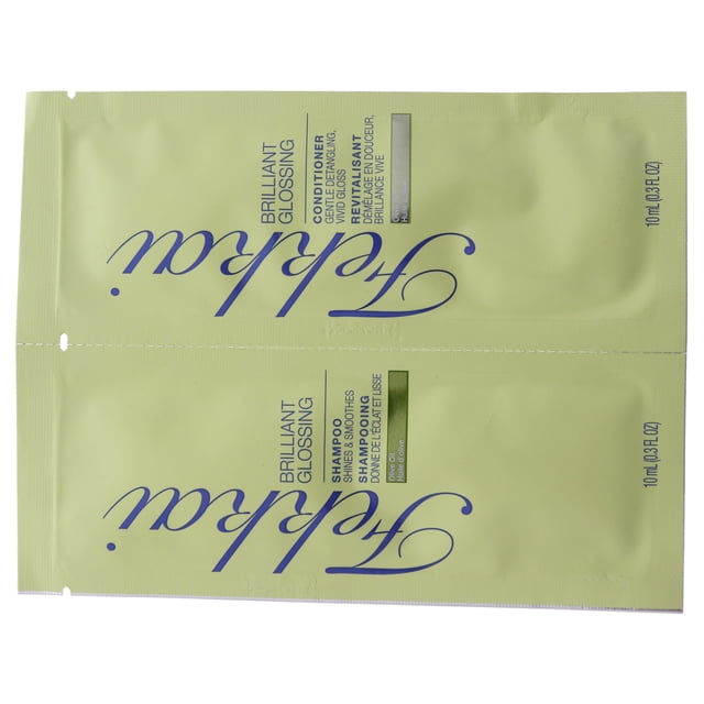Shampoo Acondicionador Frederic Fekkai Frederic Fekkai Brilliant Glossing Shampoo Conditioner Duo Shampoo Acondicionador Unisex 2 x 0.3oz