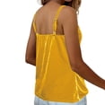 thumbnail image 5 of BUIGTTKLOP Velet Tops for Women Adjustable Spaghetti Strap Sleeveless Shirts Scoop Neck Velour Camisole Tops Loose Fitted Party Camis, 5 of 6