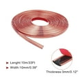 thumbnail image 2 of REGALWOVEN Peel and Stick Trim, Flexible Wall Molding Trim Waterproof Self-Adhesive Wall Trim Rose Gold 0.4 Inch x 33 Ft, 2 of 6