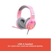 RadioShack Mistic RGB Gaming Combo – Keyboard (105 Keys), Backlit Mouse (6400 DPI), Headphones with Microphone