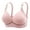 Pink, variant on Fatuov Bras for Women Plus Size Wireless Push-Up Everyday Bralette Seamless Underwear for Shopping Solid Color Comfort Bras 46D, Beige