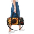 thumbnail image 6 of Sikiie Sunflower Floral Butterfly Duffel Bag, Travel Bag, Sports Gym Bag - Ideal for Sports, Gym, Overnight Stays, 6 of 6