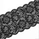 thumbnail image 2 of Black Lace Ribbon Red 10 Yards 3.9in Wide Elastic Comfortable Unique SkinFriendly Lace Trim for Decorations Sewing DIY(Black ), 2 of 3