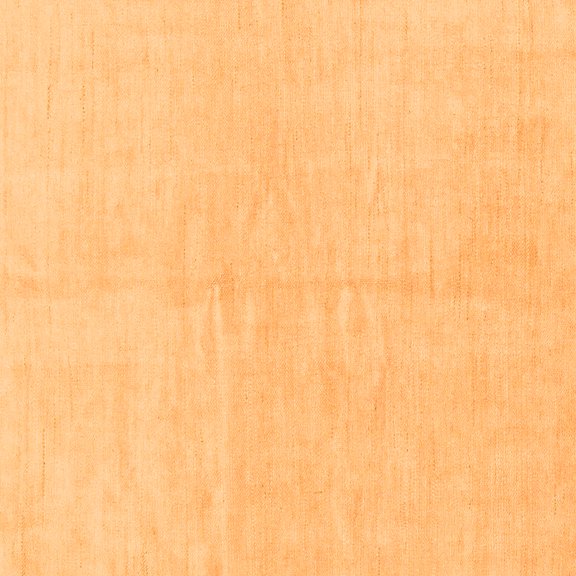 Ahgly Company Indoor Square Solid Orange Modern Area Rugs, 4' Square