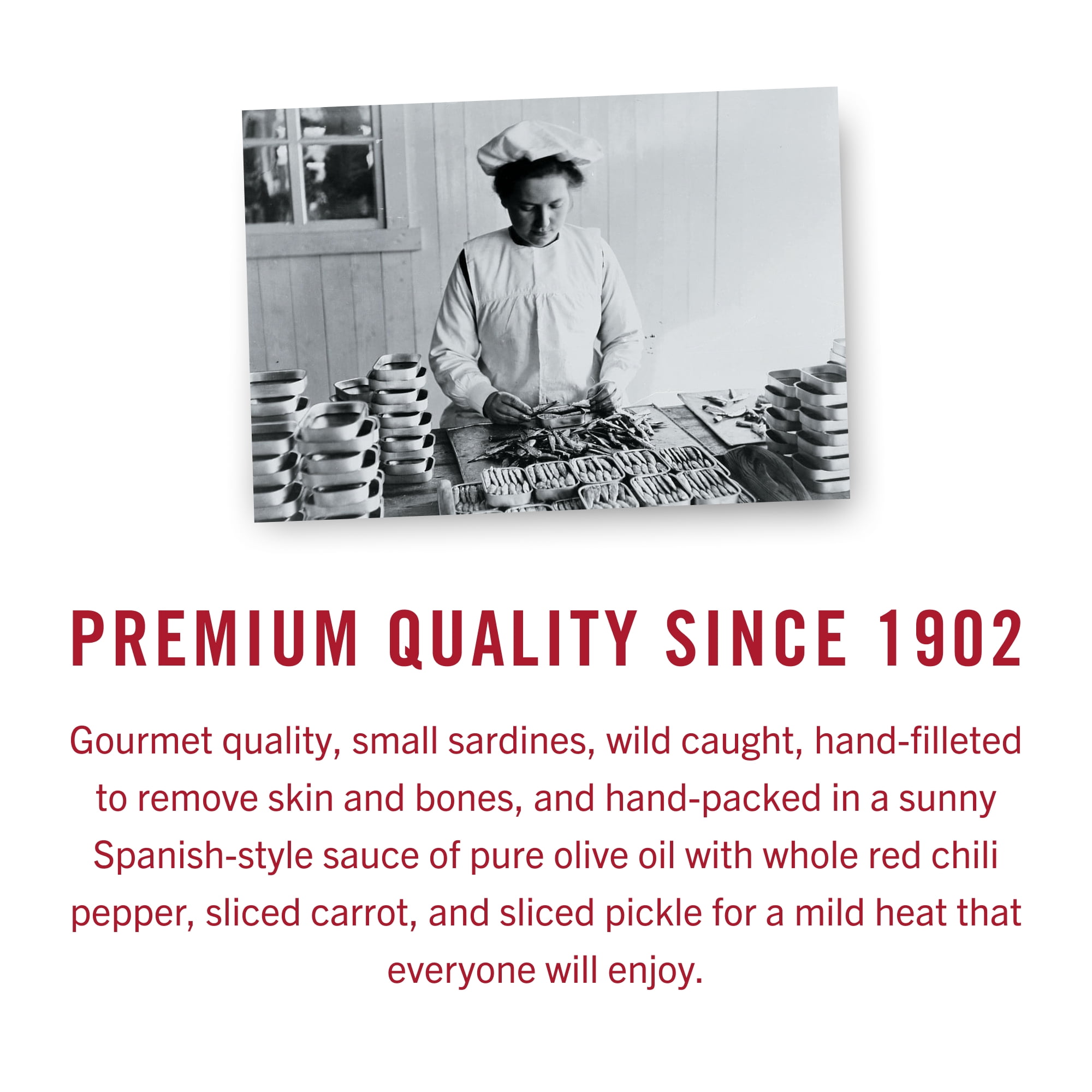 King Oscar Wild Caught Skinless & Boneless Sardines in Olive Oil, Spanish Style 4.23 oz