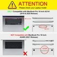 thumbnail image 2 of Protective Case for MacBook Pro 16 Inch (2020 & 2019 Release) A2141 Snap On Hard Shell Cover, 2 of 7