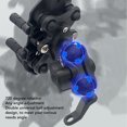 thumbnail image 3 of Motorcycle Phone Clamp, Shock Absorption Anti Slip Silicone Pad Motorcycle Phone Mount  for Mirror Stand, 3 of 8