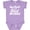 Lavender, variant on My Aunt is a Bad Influence Boys or Girls Baby Bodysuit