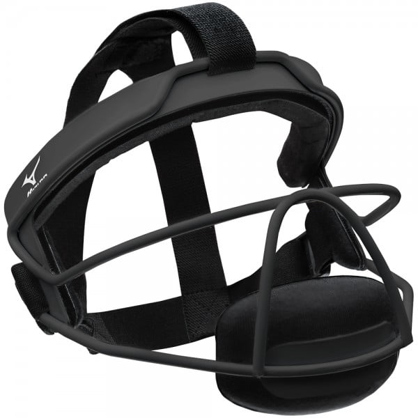 Mizuno Youth Fielders Face Mask Black by Mizuno