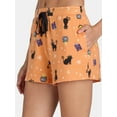 thumbnail image 5 of Women’s Halloween Sleep Shorts from Way to Celebrate, 2-Pack, Sizes XS-3X, 5 of 6