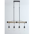 thumbnail image 5 of Aiwen Linear Unique Design Pendant Light Modern Farmhouse Cylinder Ceiling Lamp, 5 of 7